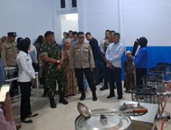 Resmikan SPPG, Polri Jamin Touna Bebas Kendala Gizi