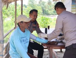 Kapolres AKBP Yanna Turun ke Lapangan, Pastikan Pejuang Pangan Touna Sehat dan Bugar