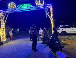 Jamin Kenyamanan Warga, Satsamapta Touna Siaga Malam Hari di Ampana dan Ratolindo