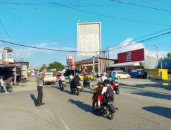 Satlantas Touna Ciptakan Kamseltibcarlantas Lancar di Pagi Hari