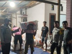 Pastikan Hasil Panen Terserap Maksimal, Polsek Ampana Tete Rutin Kawal Pengiriman Jagung ke Bulog