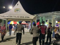 Operasi KRYD Malam Minggu, Polres Touna Amankan Kota dari Curat hingga Narkoba