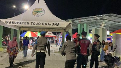 Operasi KRYD Malam Minggu, Polres Touna Amankan Kota dari Curat hingga Narkoba