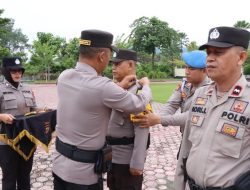 Polres Touna Terapkan Nomenklatur Pamapta, Resmi Gantikan Kepala Unit SPKT