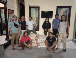 Bobol Proyek Vital Saluran Air, Dua Maling Diringkus Resmob Polres Touna