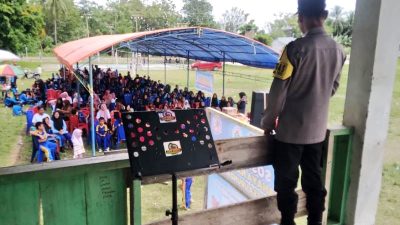 Lawan Narkoba, Kapolsek Ampana Tete Tegaskan Peran Polisi sebagai Edukator Utama