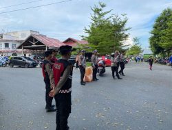 Jamin Kamseltibcar Lantas, Strategi Pengamanan Polres Touna Sukses Kawal Peringatan Hari Kesehatan Nasional