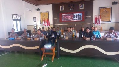 Wakapolres Touna Pastikan Verifikasi Casis Brimob Akurat, Berharap Putra Daerah Tembus Nilai Terbaik