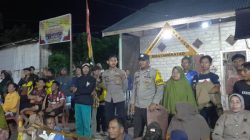 ukses Amankan Voli Putra, Polsek Una Una Dukung Penuh PORSENIJAR di Togean