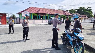 Operasi Zebra 2025: Polres Touna Utamakan Teguran Simpatik, Bidik Kesadaran Pengendara