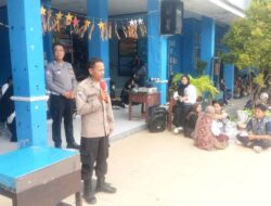 Operasi Zebra Tinombala 2025 Sasar Pelajar, Polres Touna Sosialisasi di SMPN 1 Ampana Kota