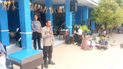 Operasi Zebra Tinombala 2025 Sasar Pelajar, Polres Touna Sosialisasi di SMPN 1 Ampana Kota