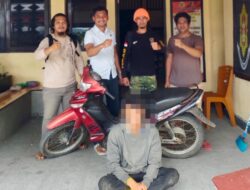 Sinergi Warga dan Polisi Berbuah Manis! Pelaku Curanmor di Ampana Tete Berhasil Diringkus