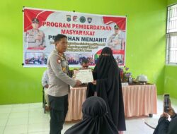 Sukses Gelar Pelatihan Menjahit, Satgas Madago Raya Bekali Warga Touna Peningkatan Ekonomi Keluarga