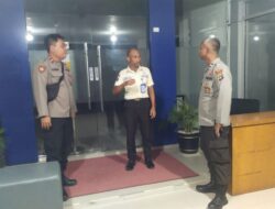 Jaga Kamtibmas Touna, Polsek Ampana Kota Ingatkan Warga Waspada Hoaks dan Kriminalitas