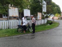 Siaga Pagi! Sat Lantas Tojo Una Una Sisir Sekolah dan Titik Rawan, Beri Teguran Pelanggar