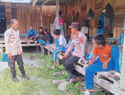 Serap Aspirasi di Ponpes Chairul Amin, Polres Touna Ajak Santri Jaga Kamtibmas dan Hindari Perundungan