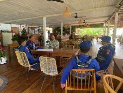 Kasat Polairud Touna Pimpin Patroli KP.XIX-015, Sosialisasi Keselamatan Diri dan Perahu di Resort Buka-Buka