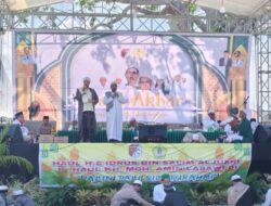 Pastikan Keamanan Ribuan Jamaah, Kapolres Touna Hadiri Haul Guru Tua ke-57 di Ampana