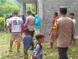 Respon Cepat Kapolsek Ulubongka Evakuasi Temuan Mayat di Halaman Rumah Kosong