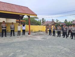 Pastikan Umat Kristiani Beribadah Tenang, Kapolres Touna Sebar Personel Gabungan ke Gereja-Gereja