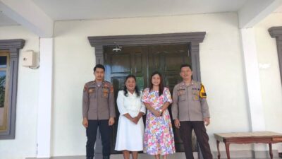 Aparat Gabungan di Touna Berhasil Jaga Kondusivitas Ibadah Awal Tahun di Lima Lokasi Gereja