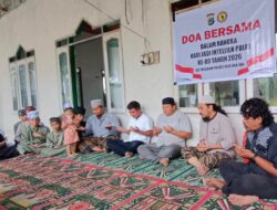 Aksi Sosial Satintelkam Polres Touna di Awal Tahun: Dari Doa Bersama Hingga Bantuan Santri