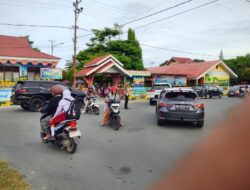 Jamin Keselamatan Pagi, Sat Lantas Polres Touna Sebar Personel di Titik Rawan