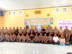 Tingkatkan Integritas Moral, Personel Polres Touna Simak Ceramah Hikmah Isra Mi’raj