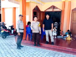 Polsek Ampana Kota Gelar Patroli Dialogis, Pastikan Umat Kristiani Beribadah dengan Aman