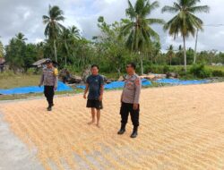 Dukung Ketahanan Pangan, Kapolsek Ampana Kota Dorong Petani Buntongi Sinergi dengan Bulog
