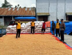 Dukung Ketahanan Pangan, Kapolsek Ulubongka Tinjau Kesiapan 50 Ton Jagung Petani Masuk Bulog