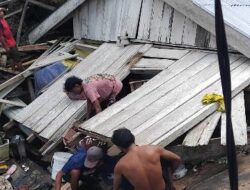 Satu Rumah Rusak Berat Akibat Puting Beliung, Kapolres Touna Minta Masyarakat Waspada