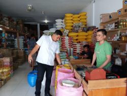 Jaga Stabilitas Pangan, Unit Tipidter Polres Touna Pantau Harga dan Kelayakan Bahan Pokok di Pasar