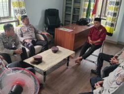 Pererat Silaturahmi, Sat Binmas Polres Touna Gandeng KUA Ampana Tete Jaga Kamtibmas Jelang Ramadan