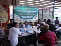 Rangkaian Ekspos Kasus dan Buka Bersama, Polres Touna Perkokoh Silaturahmi dengan Jurnalis