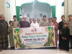 Pererat Silaturahmi Ramadhan, Sat Binmas Polres Touna Sambangi Ponpes Miftahul Khoir di Sabulira Toba