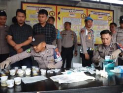 Wujudkan Internal Zero Narkoba, 59 Personel Polres Touna Jalani Tes Urine