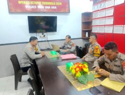 Optimalkan Pelayanan Arus Mudik, Tim Audit Itwasda Beri Arahan Teknis di Mapolres Touna