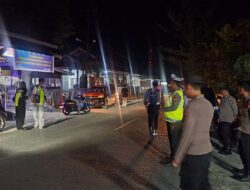 Polres Touna Kawal Ketat Malam Puncak Reuni Akbar SMAN 1 Ampana Kota