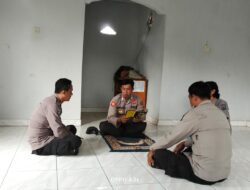 Kapolsek Tojo Pimpin Pembinaan Rohani dan Mental Personel di Mako Polsek