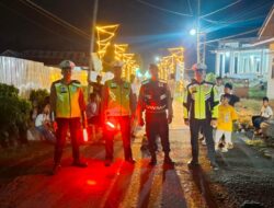 Amankan Lebaran Ketupat, Polres Touna Terjunkan Personel Gabungan di Dua Titik