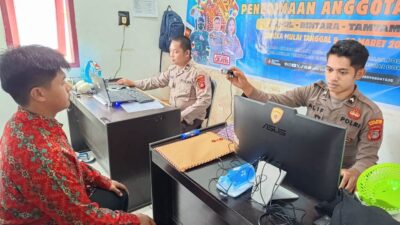 Wujudkan Mimpi Jadi Polisi, Bag SDM Polres Touna Mulai Seleksi Administrasi Casis