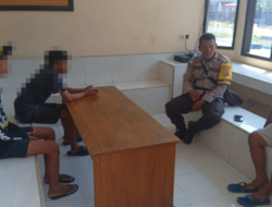 Curi Knalpot Tetangga, Pemuda di Dondo Barat Berakhir di Meja Mediasi Polsek Ampana Kota