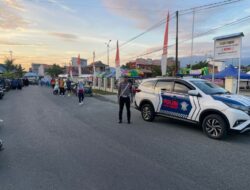 Polres Touna Kawal Jalan Santai Peringatan Hardiknas 2026, Pastikan Jalannya Acara Aman dan Tertib