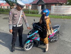 Polres Touna Turunkan Personel Jaga Persimpangan Padat, Ini Tujuannya