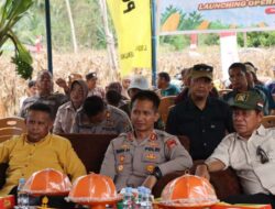 Polres Tojo Una-Una Dampingi Panen Raya Jagung Serentak Kuartal II 2026