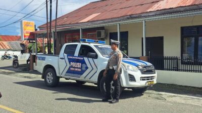 Arus Lalu Lintas Kota Ampana Terpantau Lancar dalam Blue Light Patrol Satlantas Touna