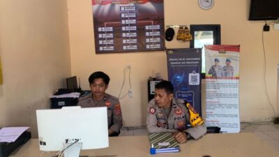 SPKT Polres Touna Hadir Berikan Pelayanan Kepolisian Profesional