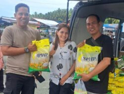 Polres Tojo Una-Una Melalui Sat Binmas Gelar GPM, Sediakan Beras SPHP dan Minyak Kita untuk Warga